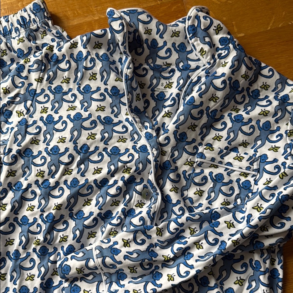 NWOT Roller Rabbit Blue Monkey - Picture 3 of 5